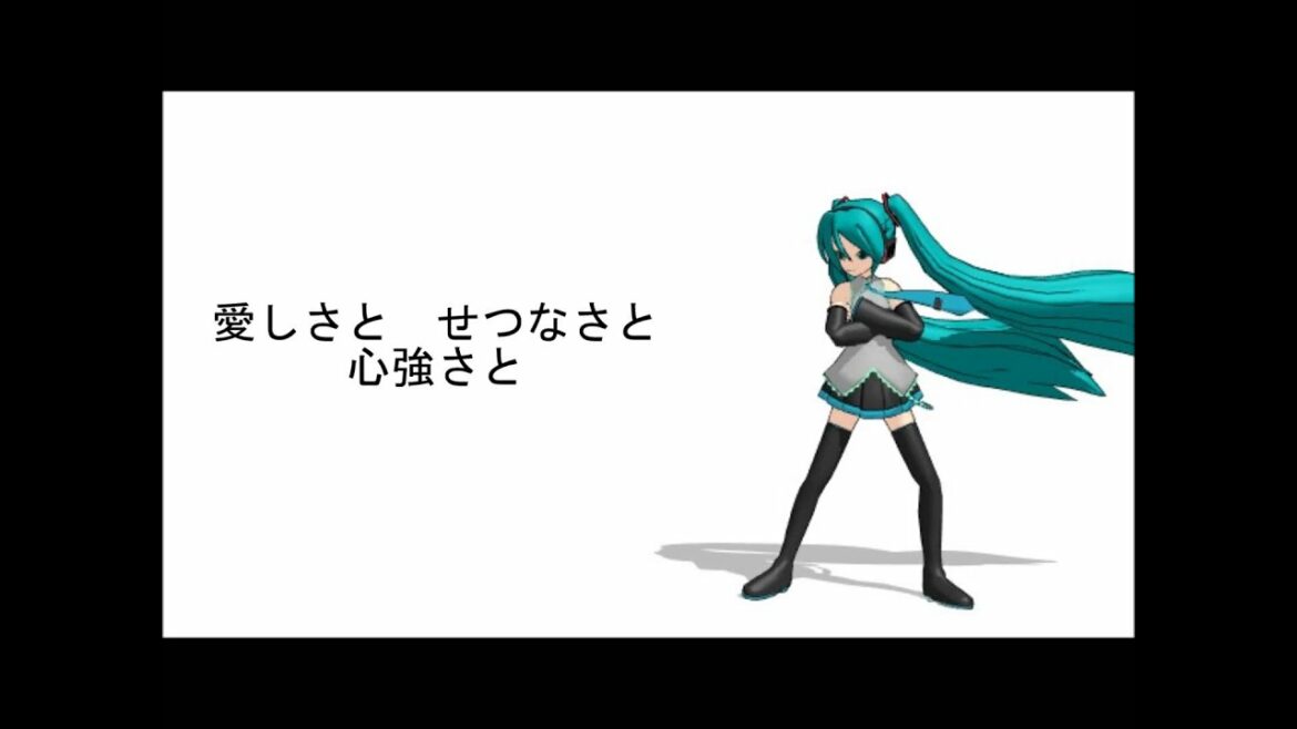 【初音ミク】　愛しさと　せつなさと　心強さと　【篠原涼子さんのカバーです】